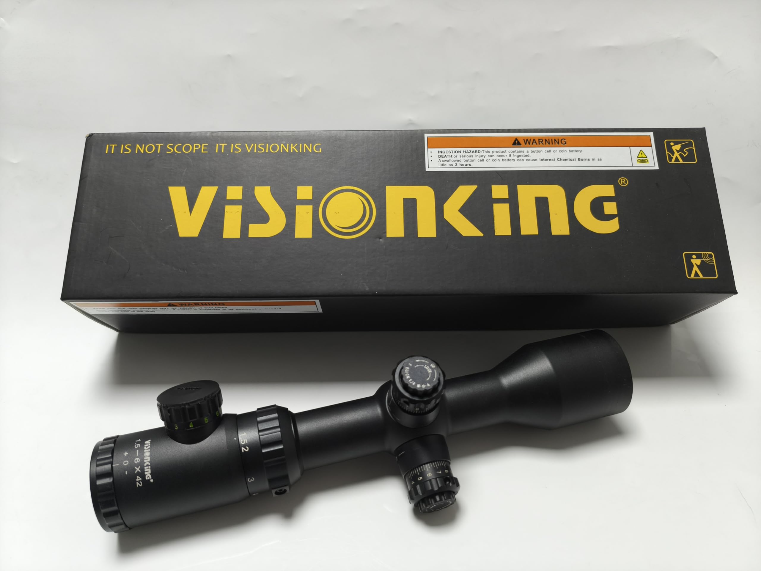 Amazon.co.jp: Visionking 1.5-6x42ライフルスコープ 1.5倍-6倍率
