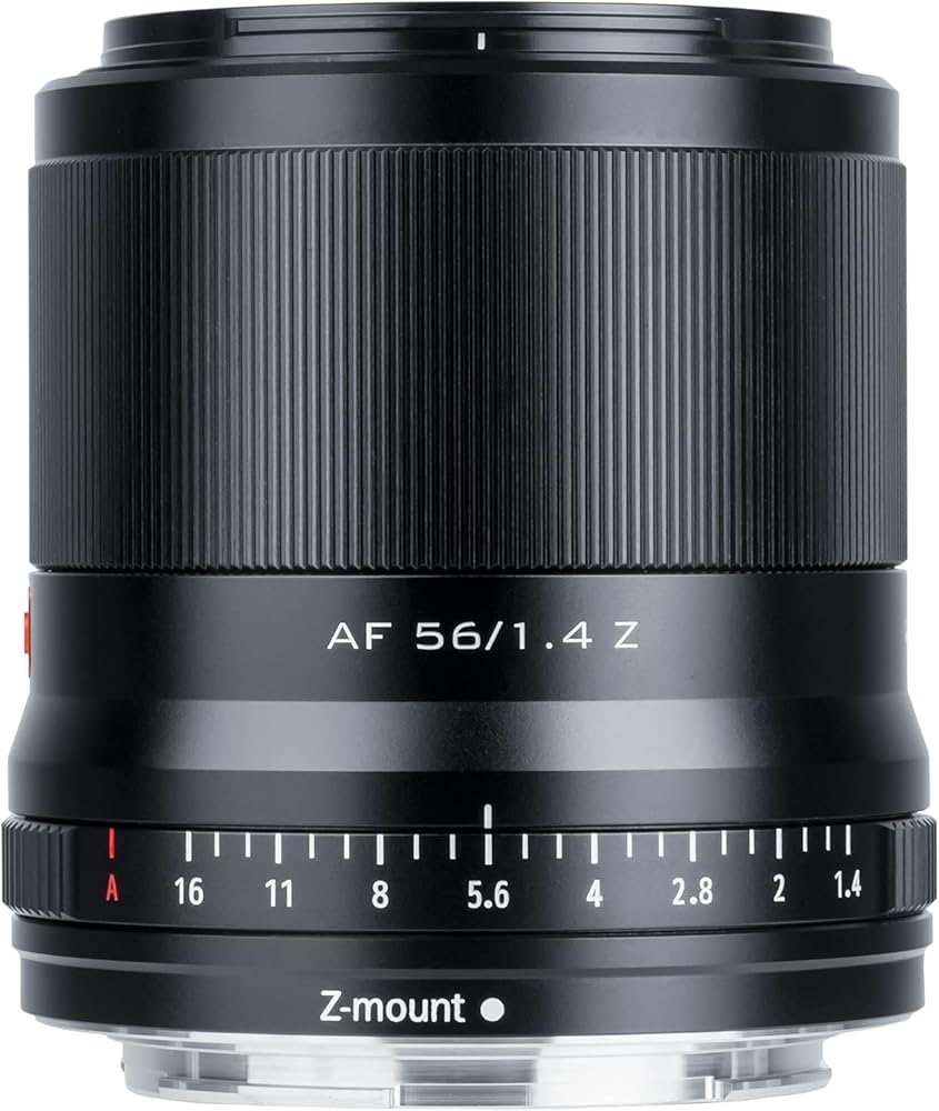 Amazon.com : VILTROX 56mm f/1.4 F1.4 Z Mount Lens, APS-C Z-Mount