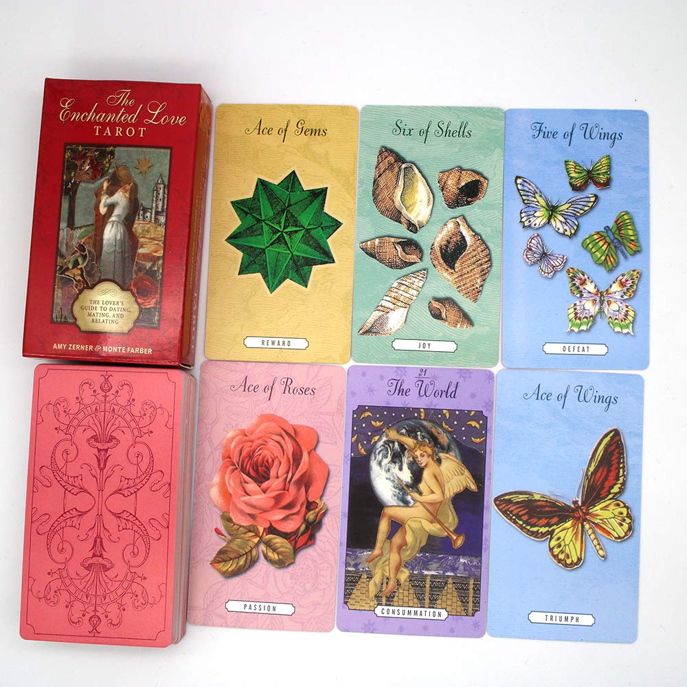 洋書 THE ENCHANTED LOVE TAROT Amazon | The Enchanted Love Tarot