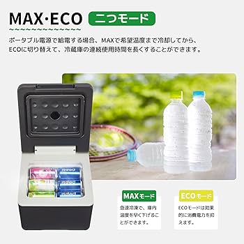 Amazon.co.jp: F40C4TMP 車載冷蔵庫 9L -20℃～20℃ 急速冷凍 ポータブル