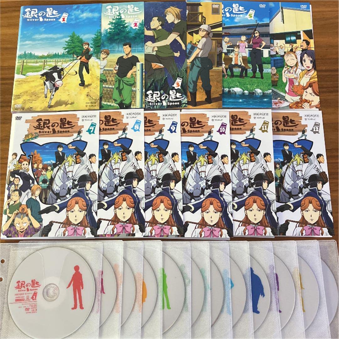Amazon.co.jp: 銀の匙 Silver Spoon 全12巻 DVD 全巻セット アニメ