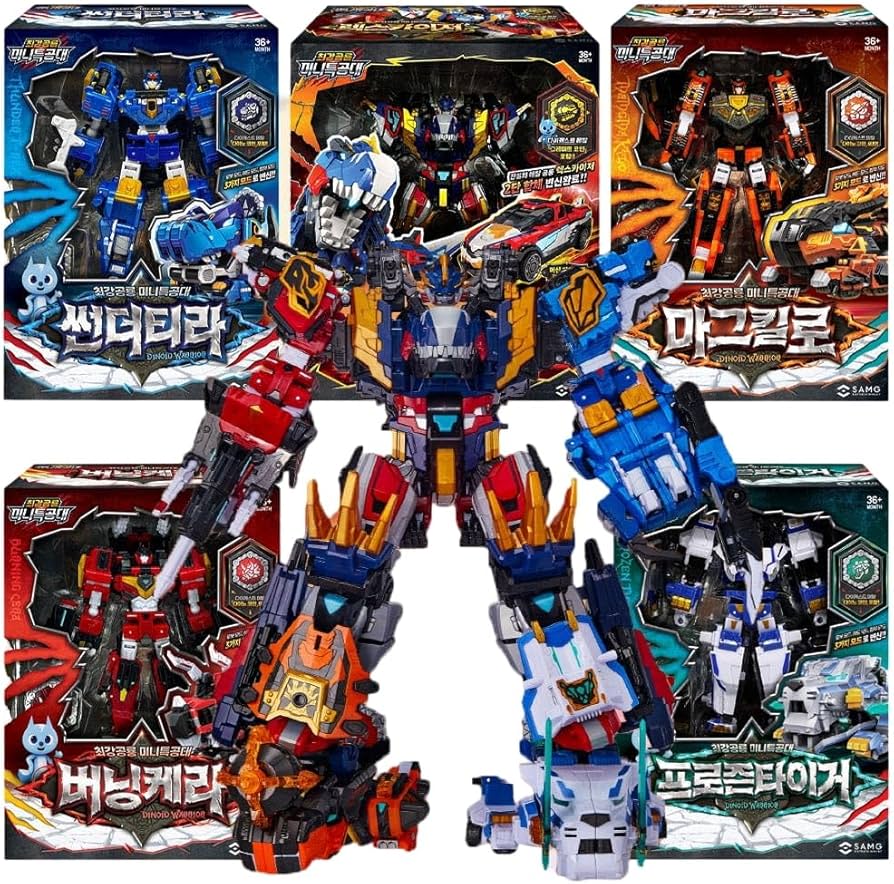 Amazon | 【正規品】ミニフォース ダイノイド レックスカイザーD6 合体