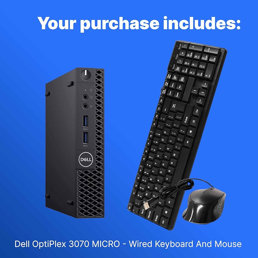 Amazon.com: Dell Optiplex 3070 Mini PC | Windows 11 Pro | Intel i5
