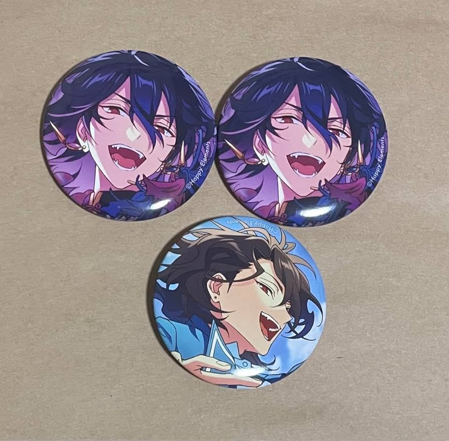 あんスタ 朔間零 イベコレ 缶バッジ extra オルタード あんスタ 朔間零