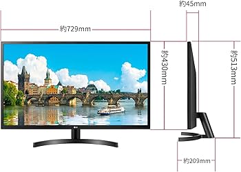 Amazon.co.jp: LG モニター ディスプレイ 32MN50W-B 31.5インチ/フルHD