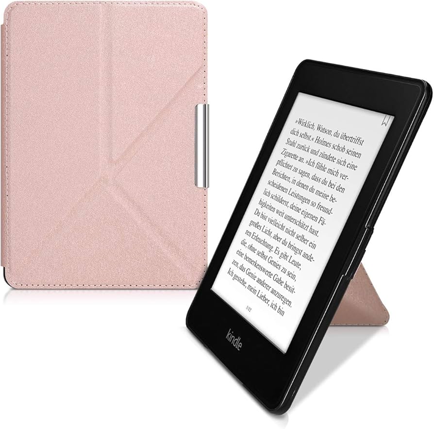 Amazon.com: kwmobile Origami Case Compatible with Amazon Kindle