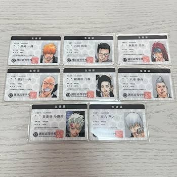 Amazon.co.jp: BLEACH 護廷高校学生証 Klub Outside WQEU : おもちゃ