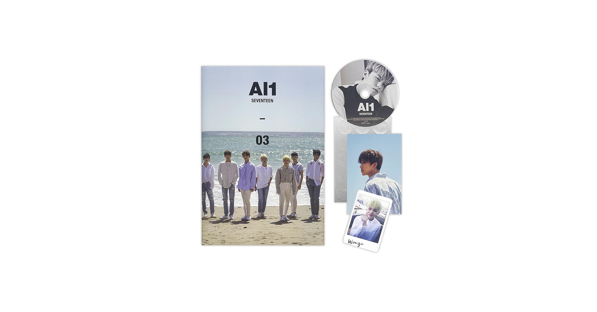SEVENTEEN - SEVENTEEN - 4th Mini Album [Al1] (Re-release) (Al1 Ver