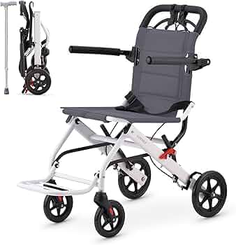 Amazon | YLOVABLE 車椅子 介助型 自立できる 軽量 コンパクト 車椅子