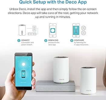 Amazon.com: TP-Link Deco AXE5400 Tri-Band WiFi 6E Mesh System(Deco