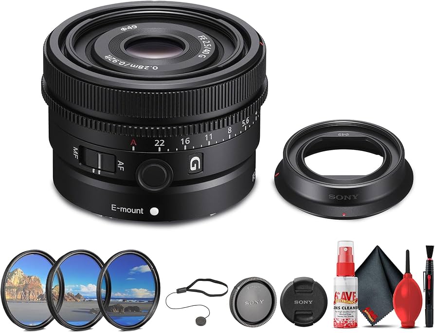 Amazon.com : Sony FE 40mm f/2.5 G Full Frame Ultra Compact Prime
