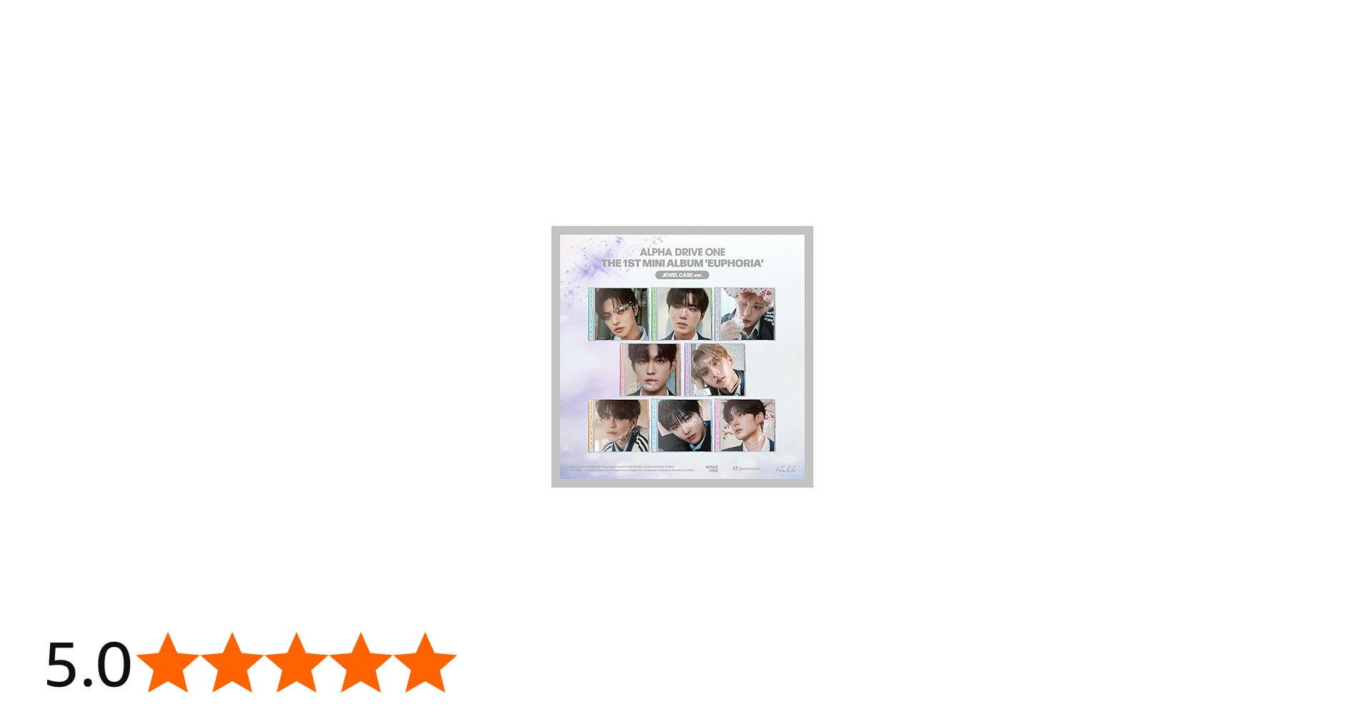 Amazon.co.jp: ALPHA DRIVE ONE EUPHORIA 1st Mini Album アルバム