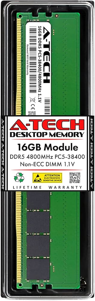 A-Tech 16GB RAM for HP Z2 G9 Tower Workstation | DDR5 4800MHz DIMM