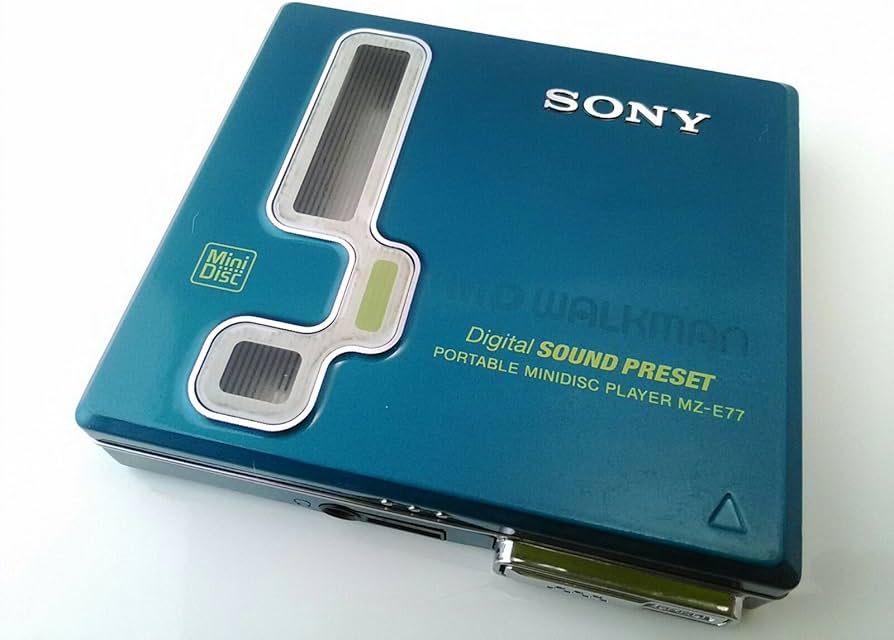 Amazon.co.jp: MZ-E77 ブルー SONY ポータブルMDプレーヤー : 家電＆カメラ