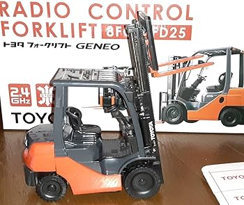 Amazon.co.jp: フォークリフト ラジコン 1/20 L&F GENEO 25 物流の要