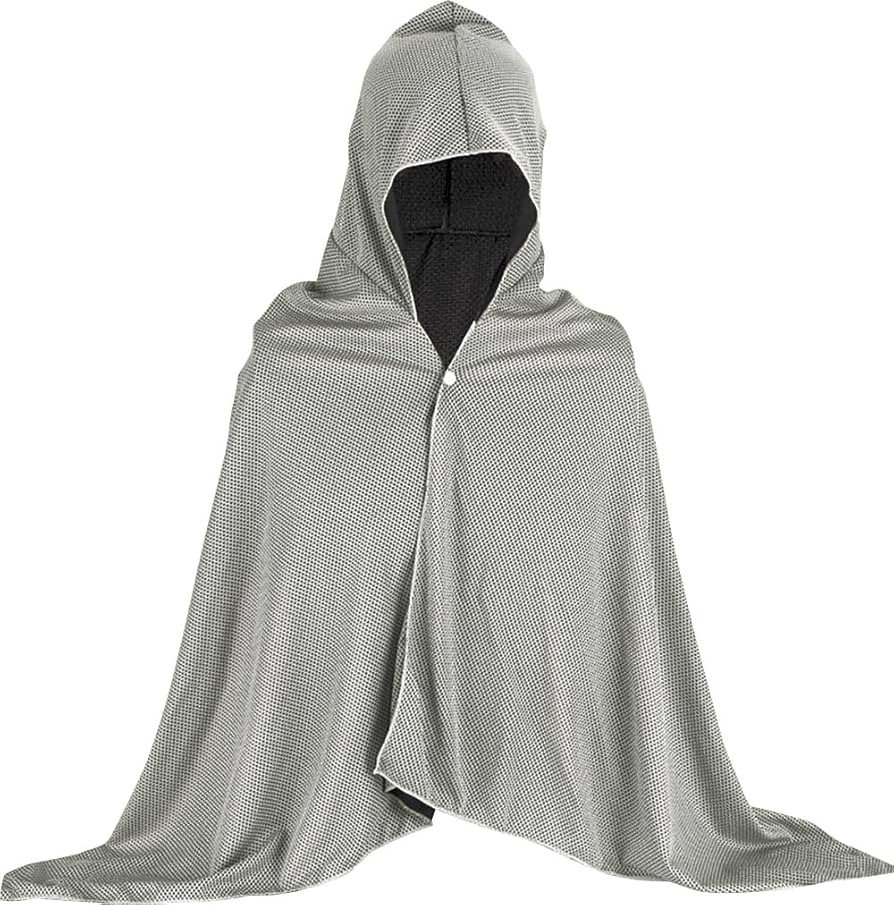 Amazon.co.jp: HAC 冷感ジャンボポンチョ グレー W140×H80cm HAC4624