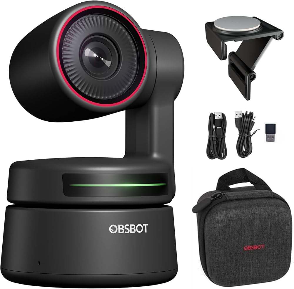 Amazon.co.jp: OBSBOT 小型 4K AI搭載 PTZ 4K ウェブカメラ ウルトラHD