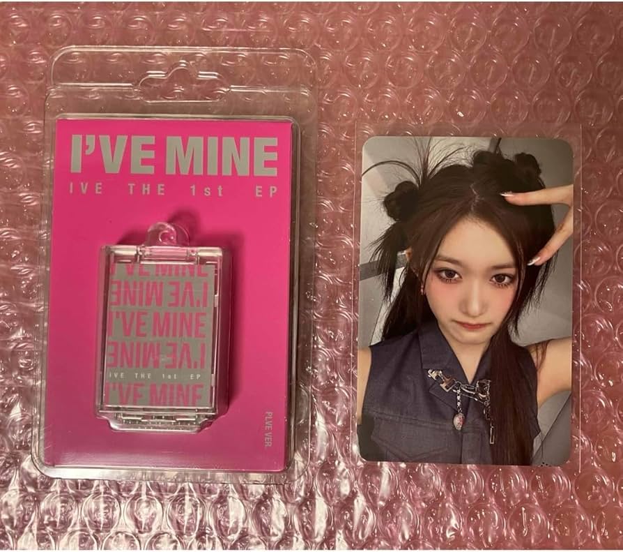 Amazon.co.jp: IVE イソ トレカ I'VE MINE PLVE ver. ケース付きセット