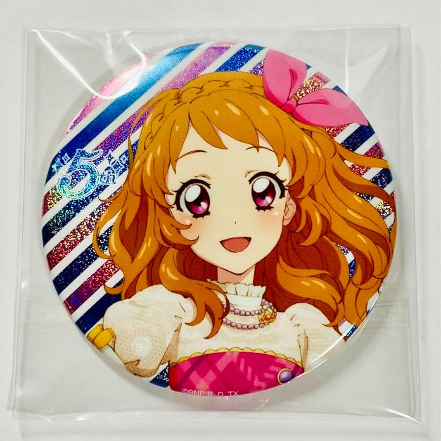 アイカツ! 5thグリッター 缶バッジ 大空あかり アイカツ! 5th