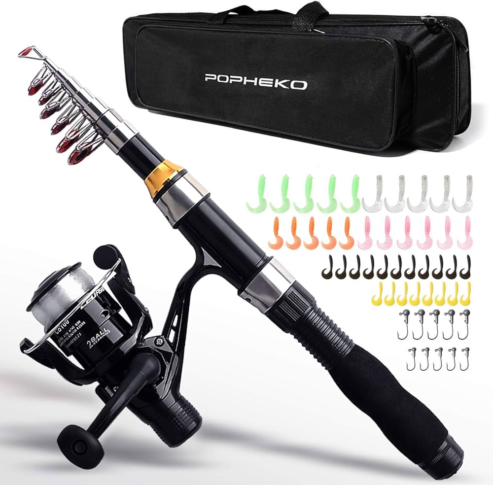 Amazon | 釣りセット ルアーセット 釣竿セット 初心者 子供 スピニング