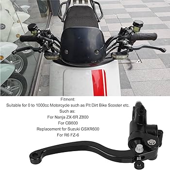 Amazon.co.jp: 油圧ブレーキマスターシリンダーレバー、信頼性の高い