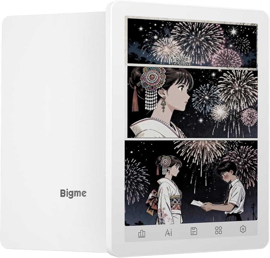Amazon.co.jp: Bigme カラー電子リーダー、電子書籍リーダー6インチ