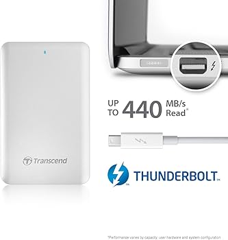 Amazon | Transcend Thunderbolt対応 外付けSSD USB3.0/2.0 ポータブル