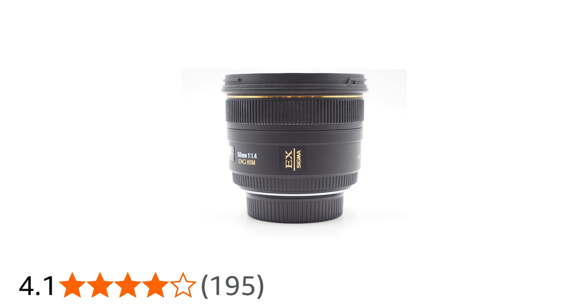 Amazon.co.jp: SIGMA 単焦点標準レンズ 50mm F1.4 EX DG HSM ニコン用