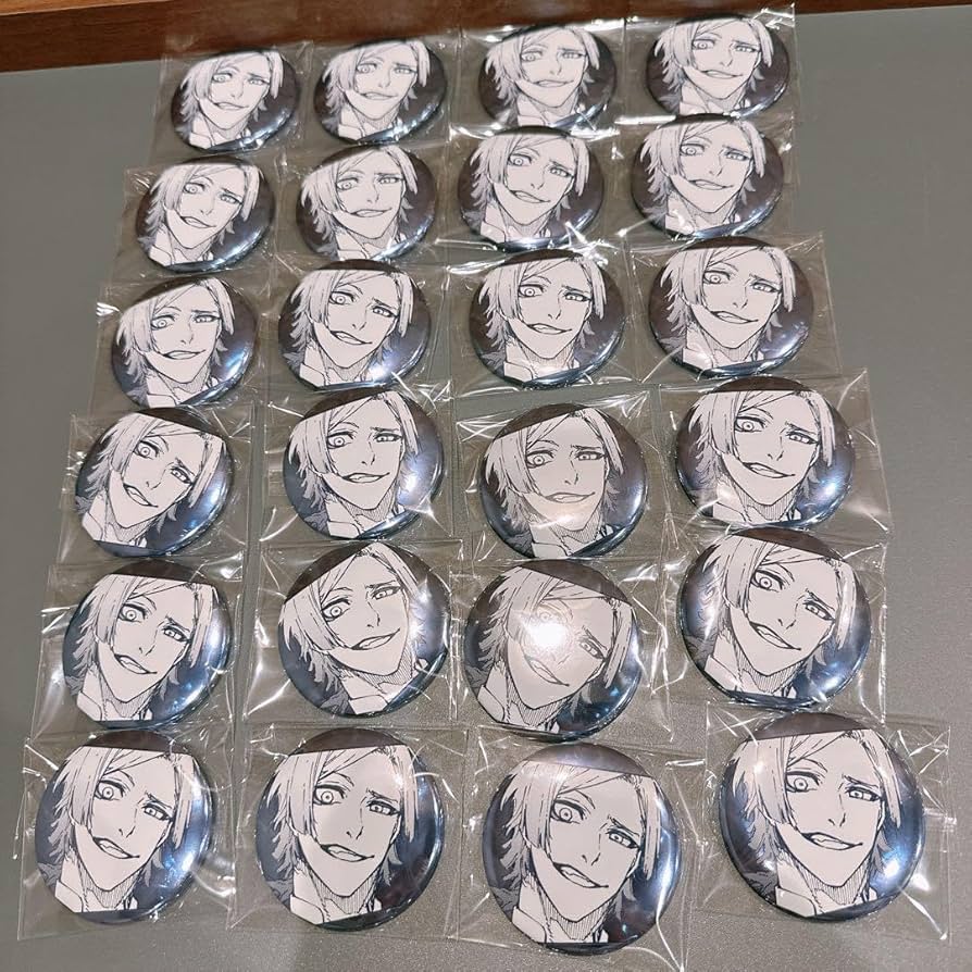 Amazon.co.jp: ブルーロック展 ミヒャエル カイザー キャラバッジ 缶