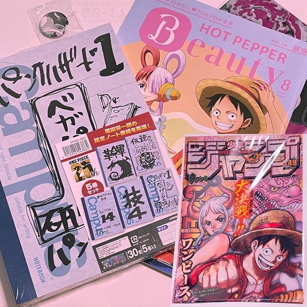 ONE PIECE ワンピース 25周年 懸賞品 尾田栄一郎 構想レプリカノート