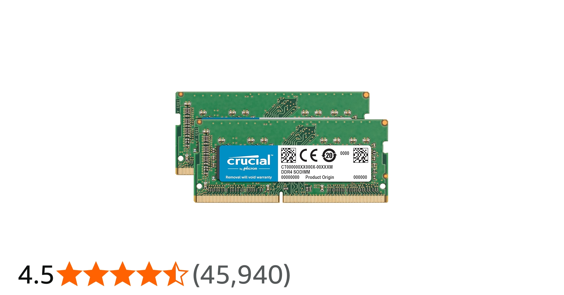 Amazon | Crucial ノートPC用増設メモリ 64GB(32GBx2枚) DDR4 2666MT/s