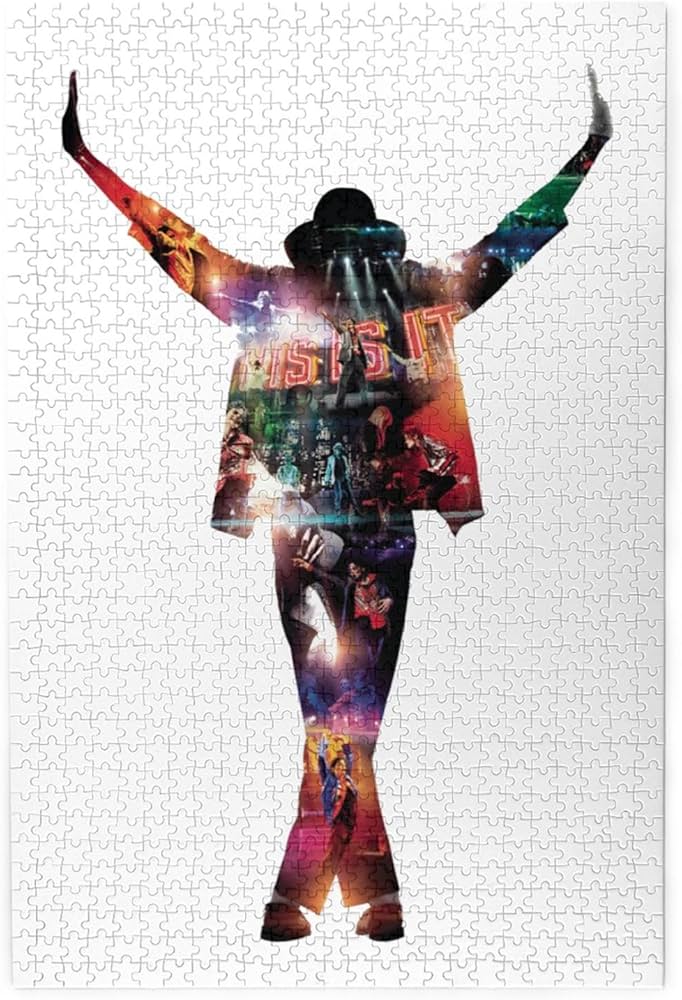 Amazon.co.jp: 1000ピース ジグソーパズル マイケル ジャクソン 木製