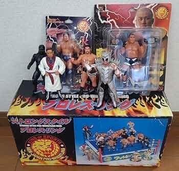 新日本プロレスフィギュア用特設リング組み立てセット楽天市場】新日本