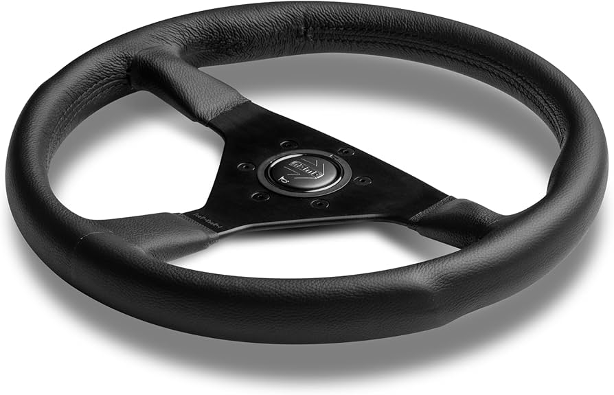 Amazon | MOMO Motorsport Montecarlo ブラックステッチ レザー