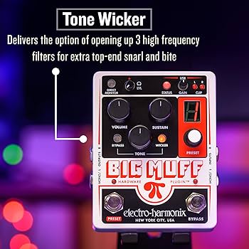 Amazon.com: Electro-Harmonix Big Muff Pi® Hardware Plugin® Pedal