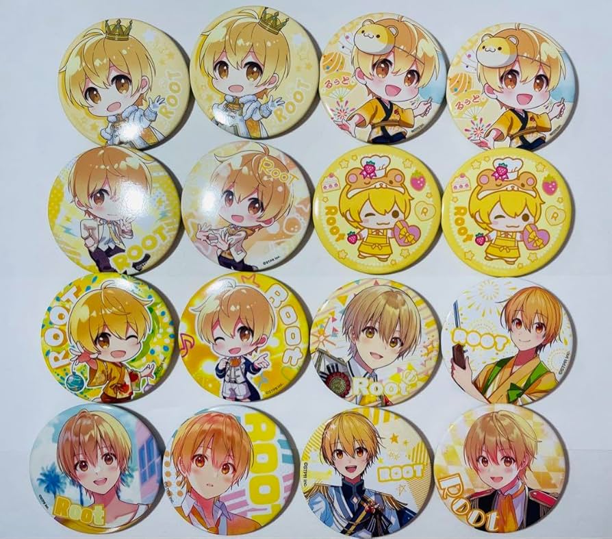 るぅとくん80個缶バッチセット るぅとくん 缶バッジ 80