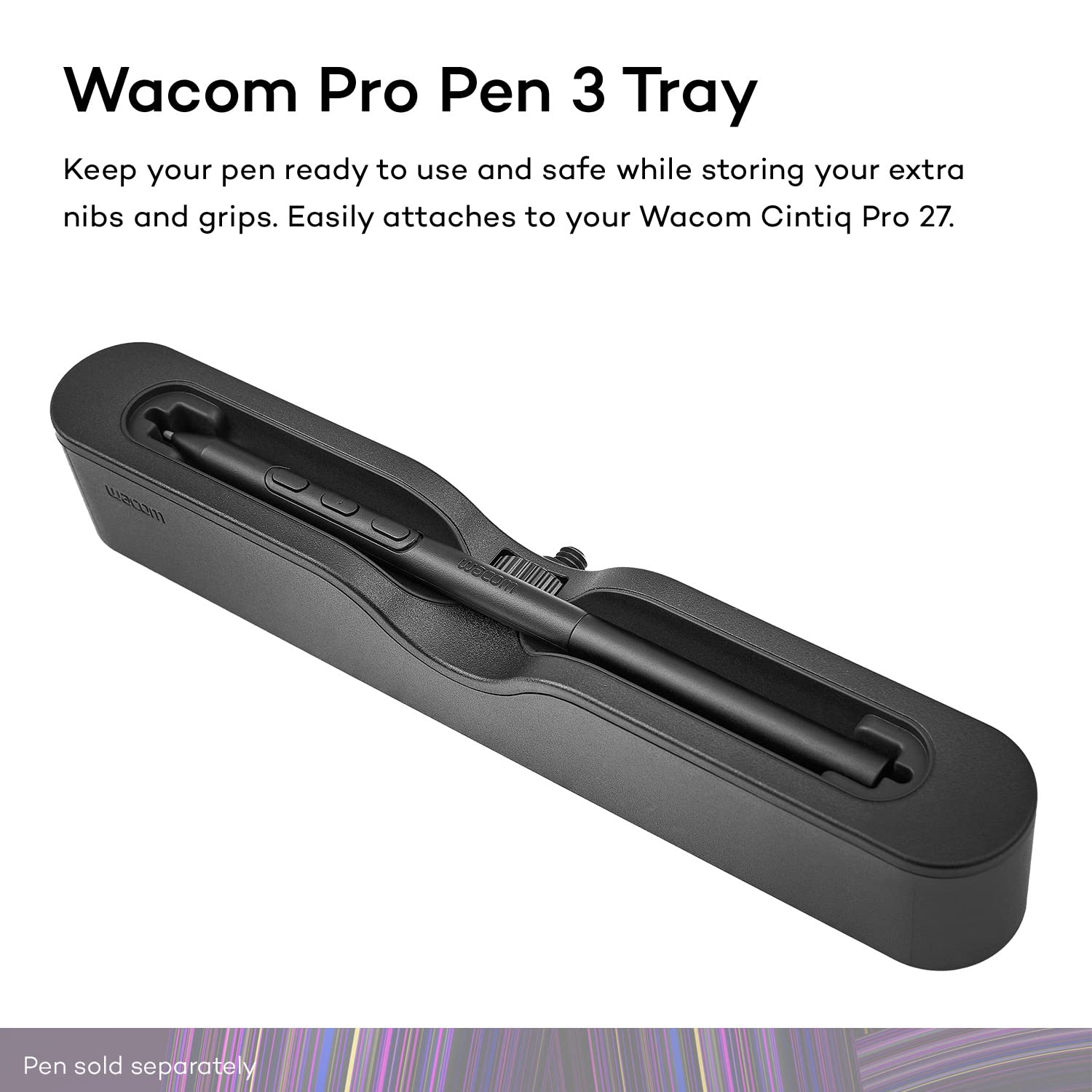 Amazon.co.jp: Wacom Pro Pen 3 トレイ (ACK44827Z) ブラック