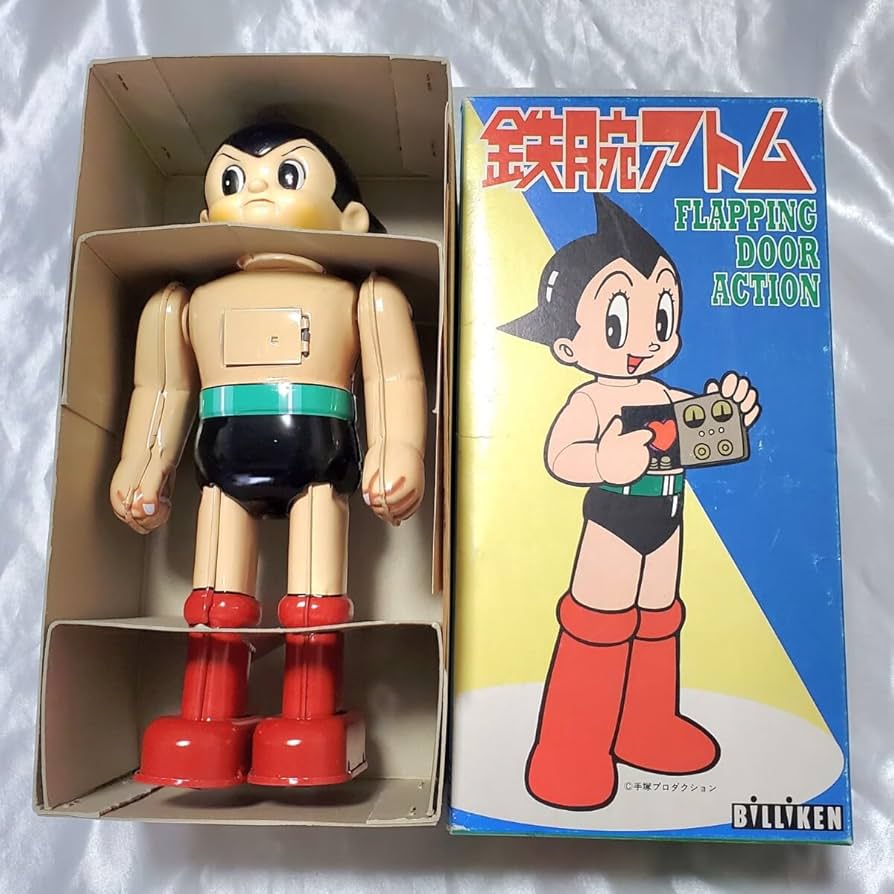 Amazon.co.jp: ① ビリケン商会 BILLIKEN 鉄腕アトム ブリキ 手塚治虫