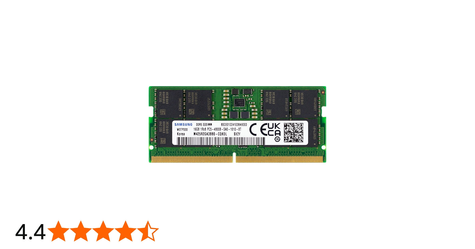 SAMSUNG DDR5 8GB メモリ PC5-5600B 2枚(計16GB) Samsung 8GB 1Rx16
