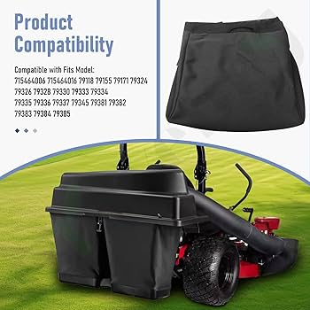 Amazon.com : Braveboy 110-6674 GT4000 Grass Bag Compatible with