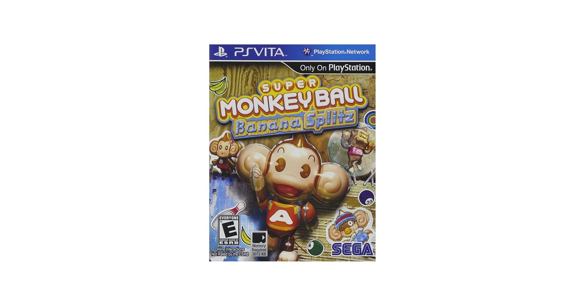 Amazon.com: Super Monkey Ball Banana Splitz - PlayStation Vita