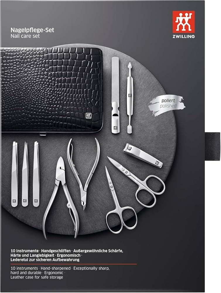 Amazon.com : ZWILLING Manicure Set (10 piece, complete set for