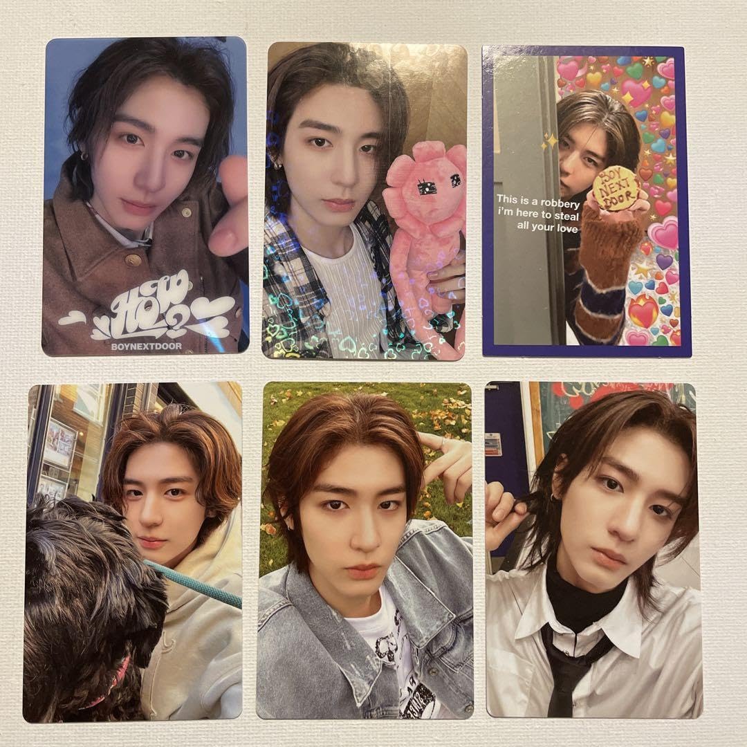 boynextdoor 人気歌謡 The Action サノク トレカ全員6枚 boynextdoor