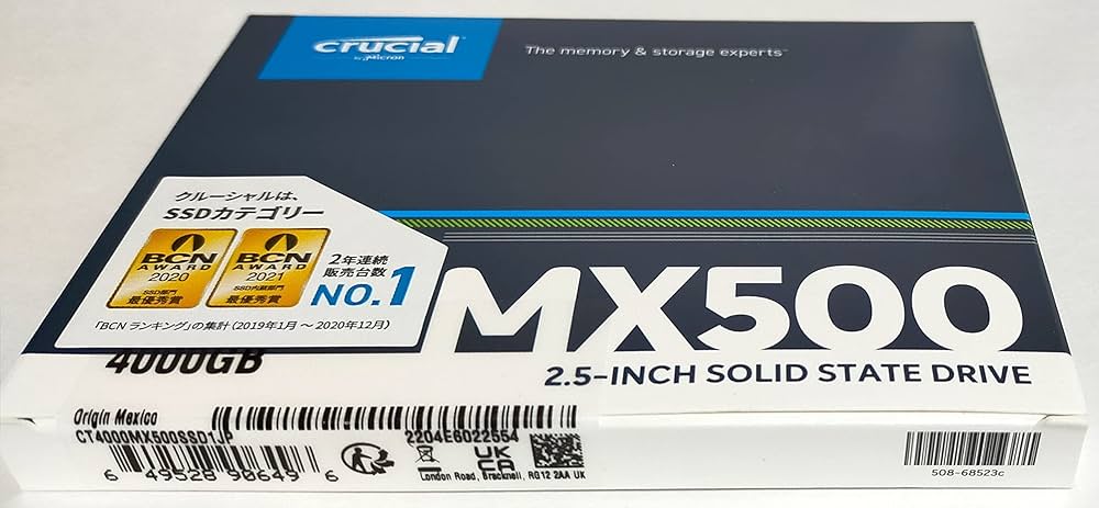 Amazon | Crucial Crucial 3D NAND TLC SATA 2.5inch SSD MX500