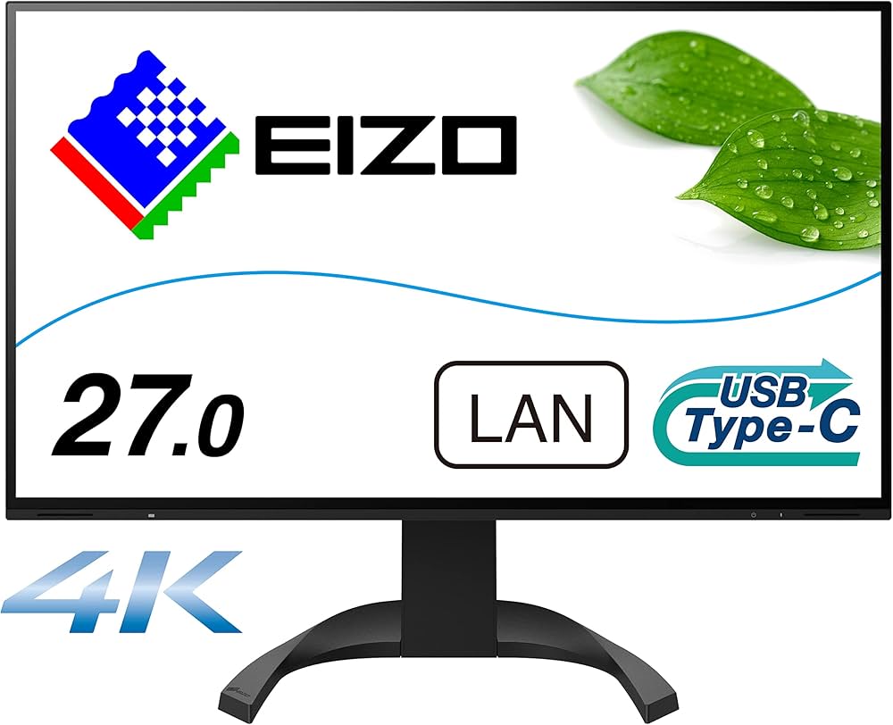 Amazon.co.jp: EIZO ビジネス向け4Kモニター | FlexScan EV2740X-BK