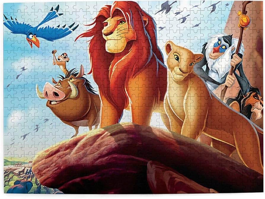 Amazon.co.jp: ライオンキング 500ピース ジグソーパズル 大人 子供用