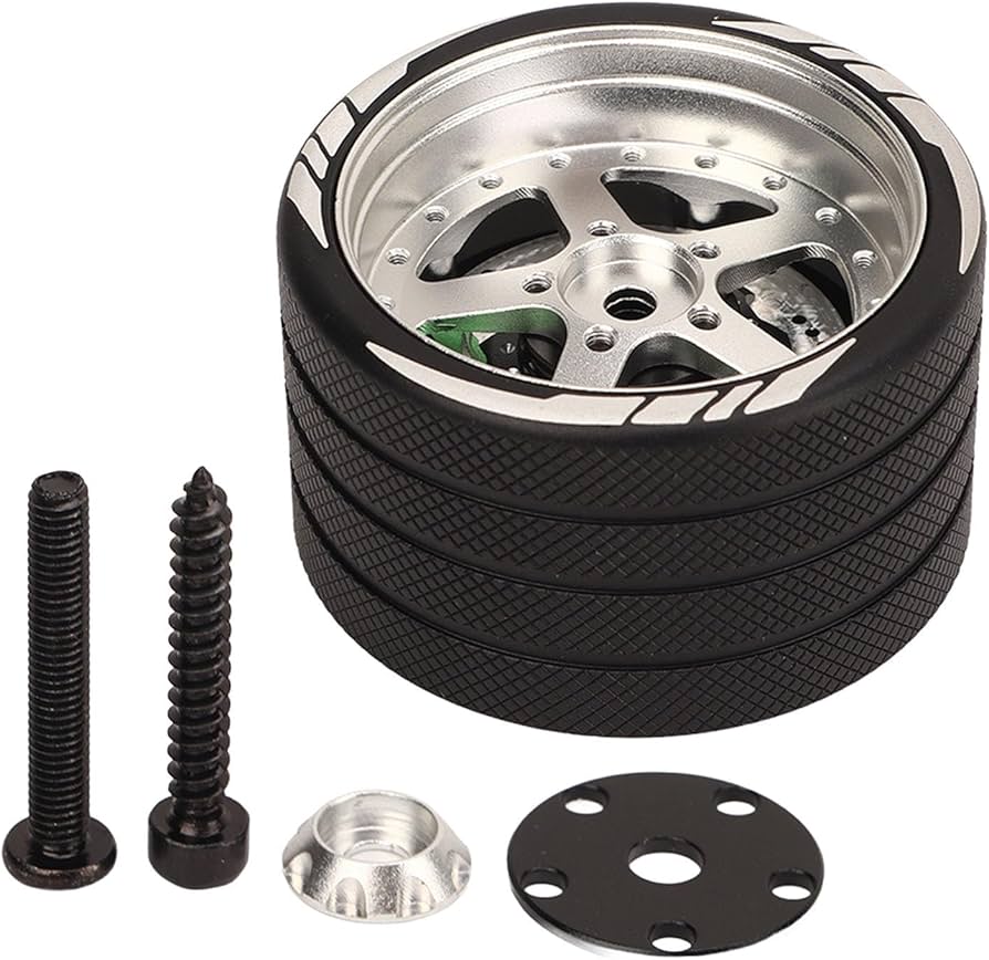 Amazon.com: HERCHR RC Remote Control Steering Wheel, Aluminum