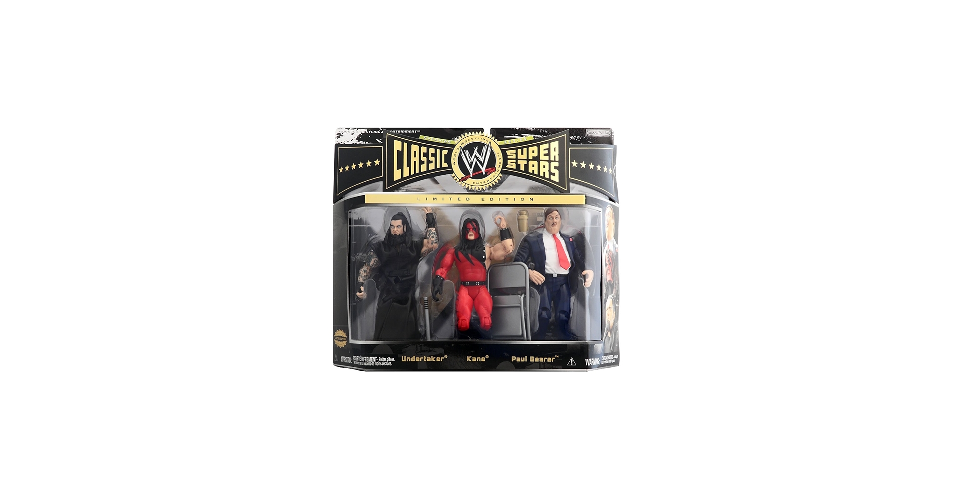 Amazon.com: WWE Classic Superstars Undertaker Kane Paul Bearer Wal