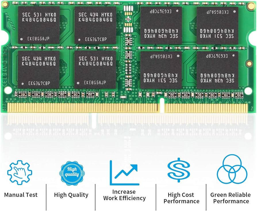 Amazon.com: PC3L 12800S 8GB DDR3 1600 16GB Kit (2X8GB) Sodimm RAM