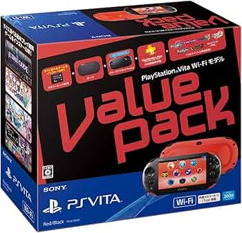 Amazon | PlayStation Vita Value Pack Wi-Fiモデル レッド/ブラック
